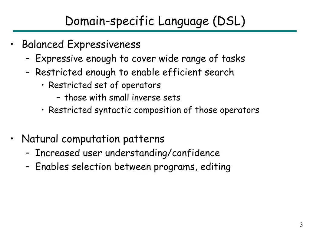 domain specific language dsl