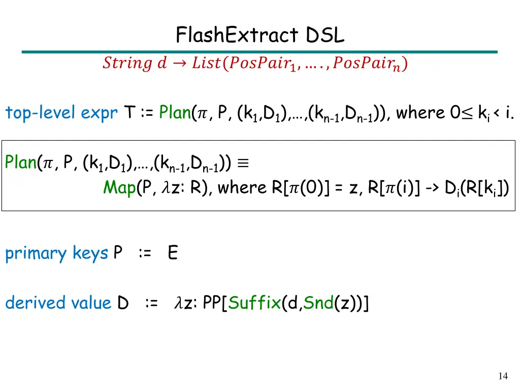 flashextract dsl 2