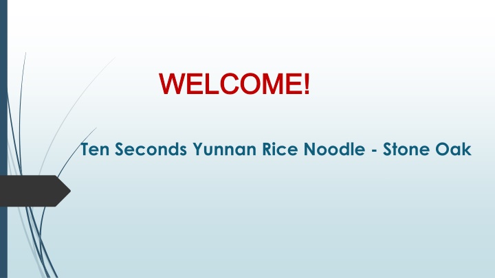 welcome welcome
