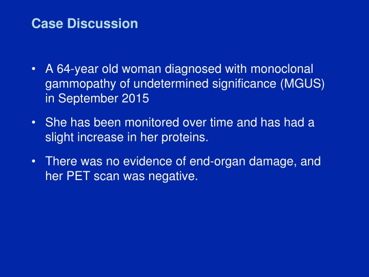 case discussion