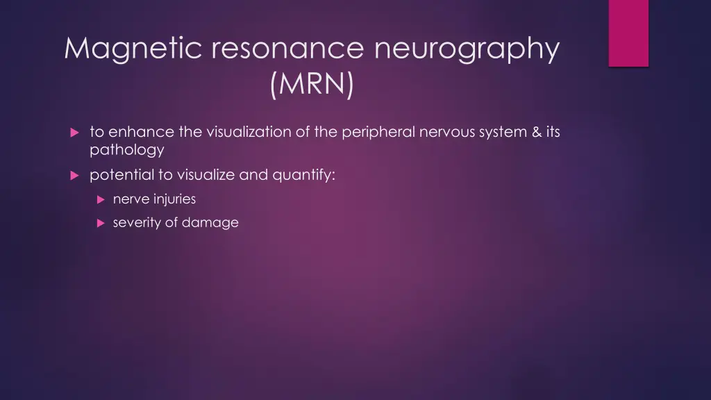 magnetic resonance neurography mrn