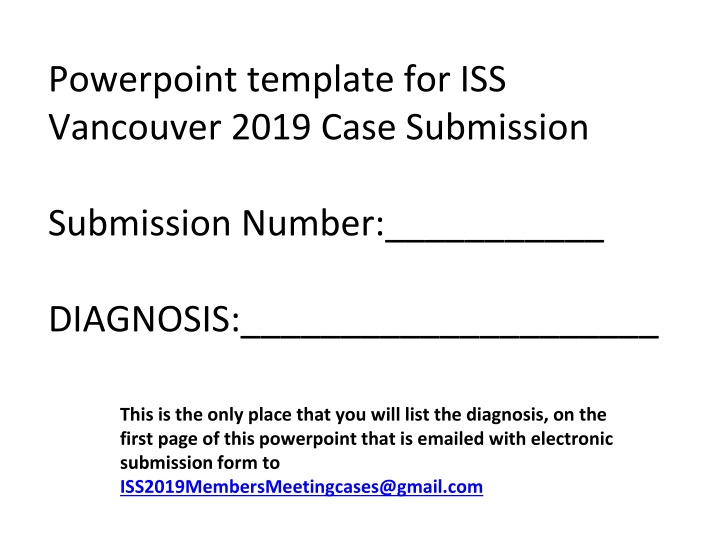 powerpoint template for iss vancouver 2019 case
