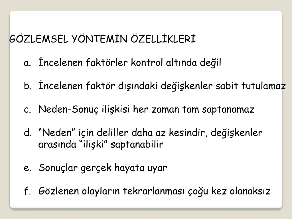 g zlemsel y ntem n zell kler