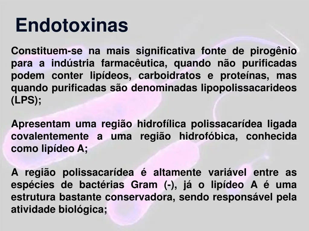endotoxinas
