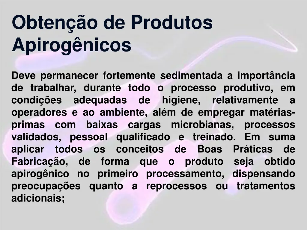 obten o de produtos apirog nicos 1