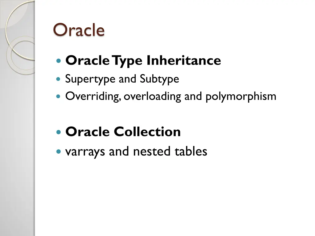 oracle 2