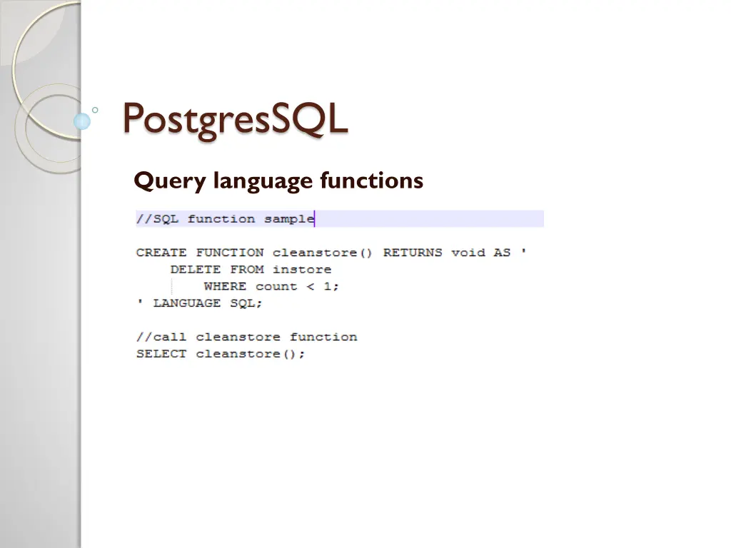 postgressql 4