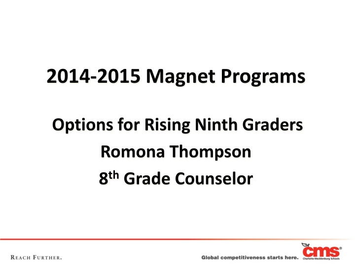 2014 2015 magnet programs