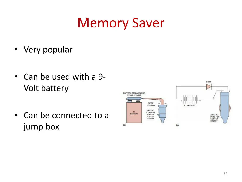 memory saver