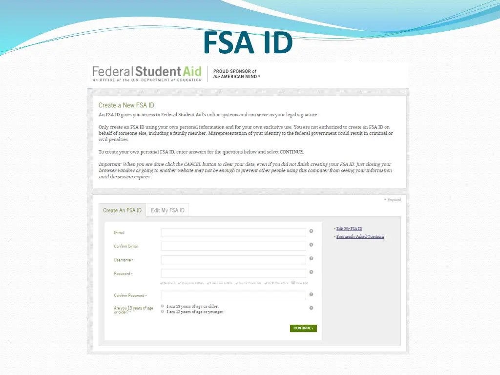 fsa id