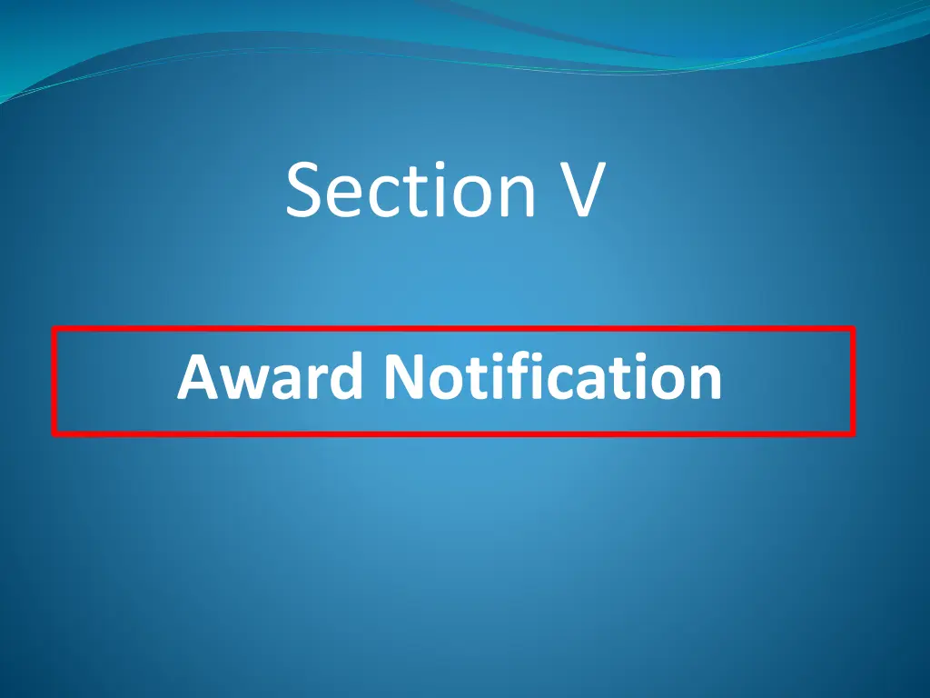 section v