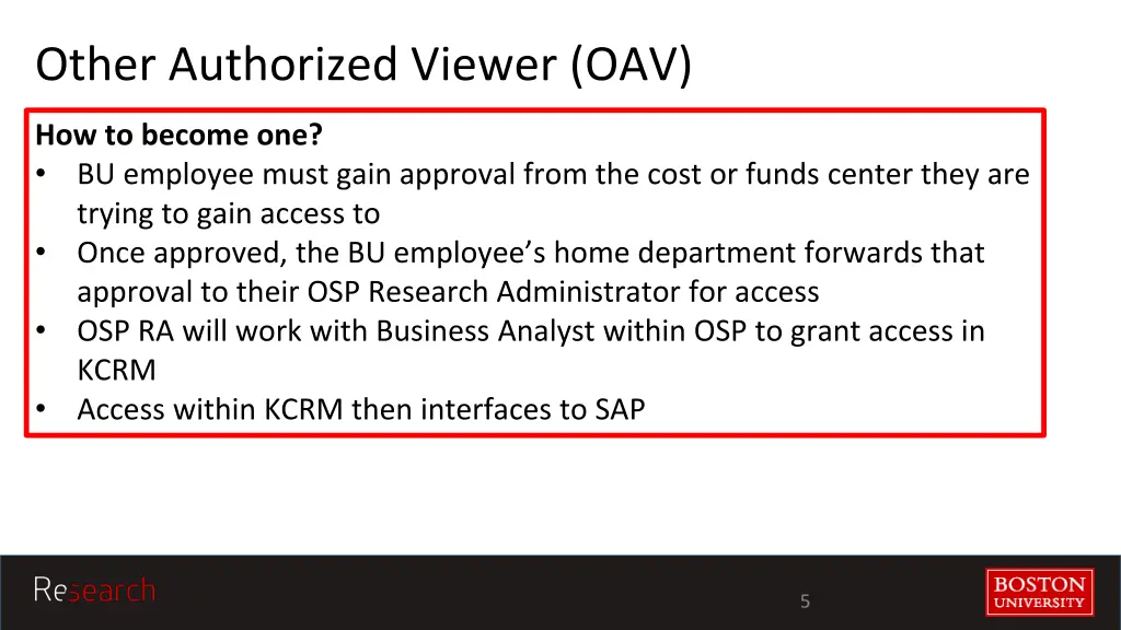 other authorized viewer oav 1