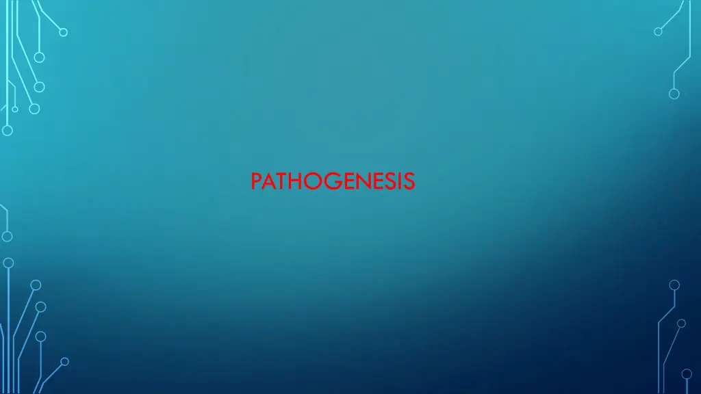 pathogenesis