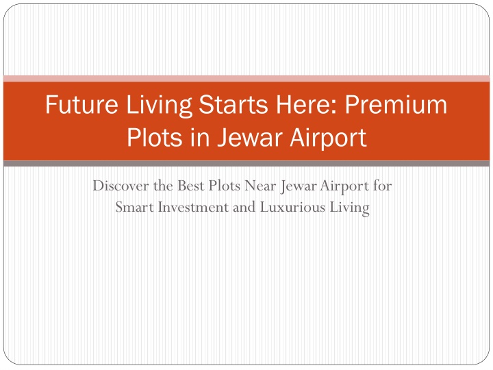 future living starts here premium plots in jewar