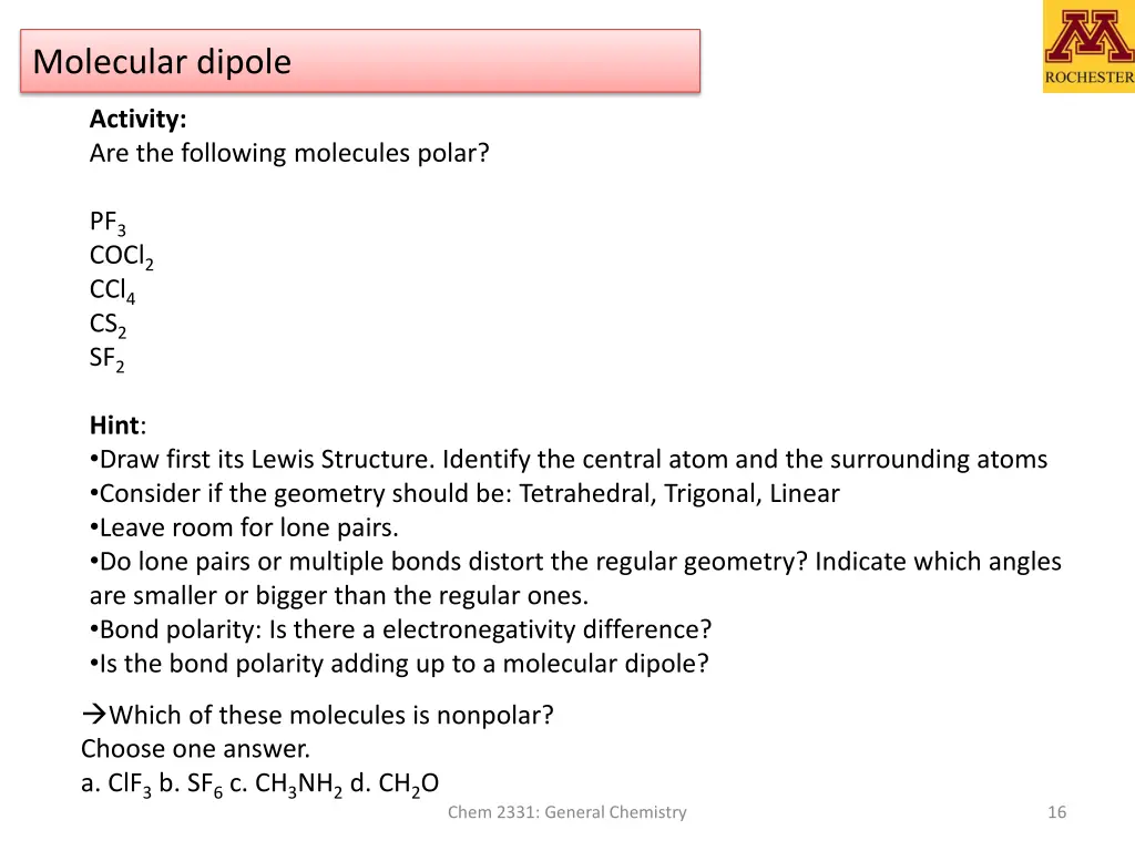 molecular dipole 2