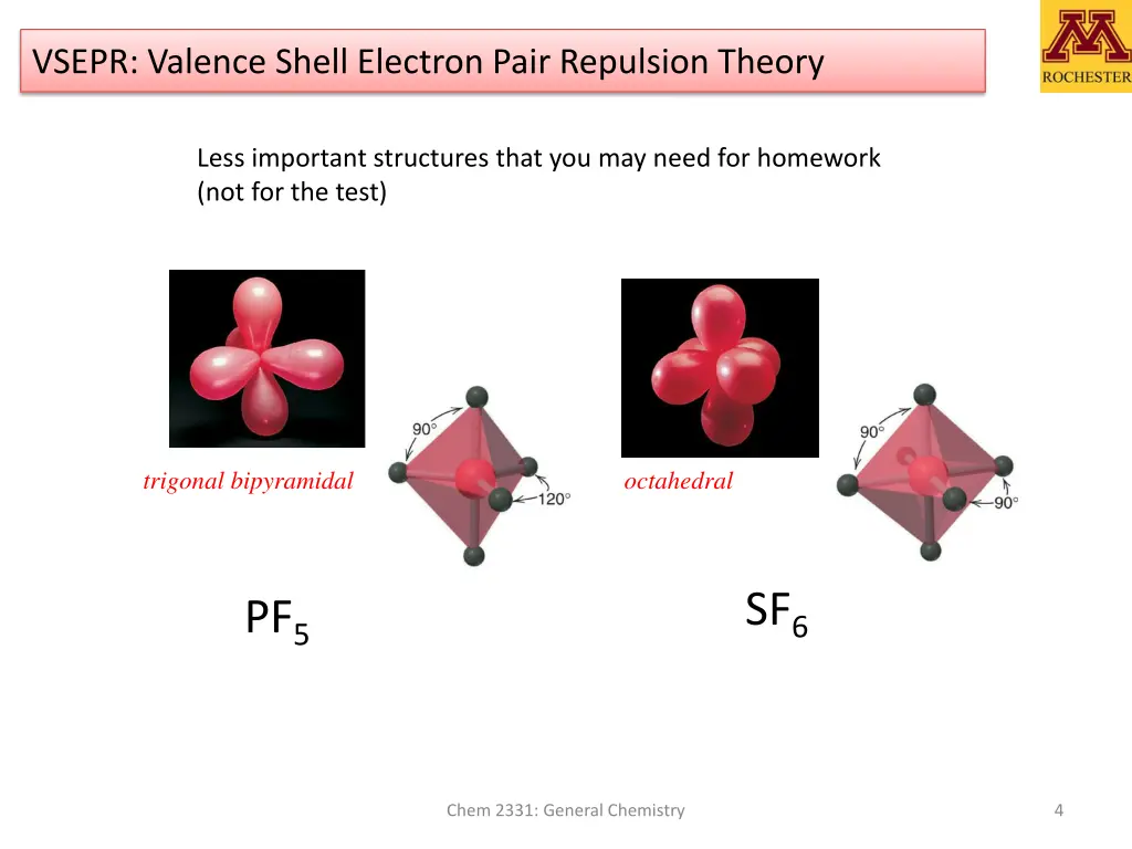 vsepr valence shell electron pair repulsion theory 1
