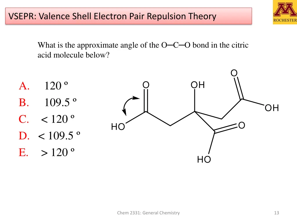 vsepr valence shell electron pair repulsion theory 10