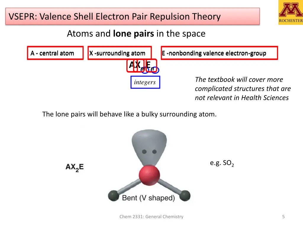 vsepr valence shell electron pair repulsion theory 2