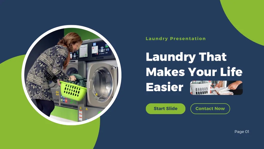 laundry presentation