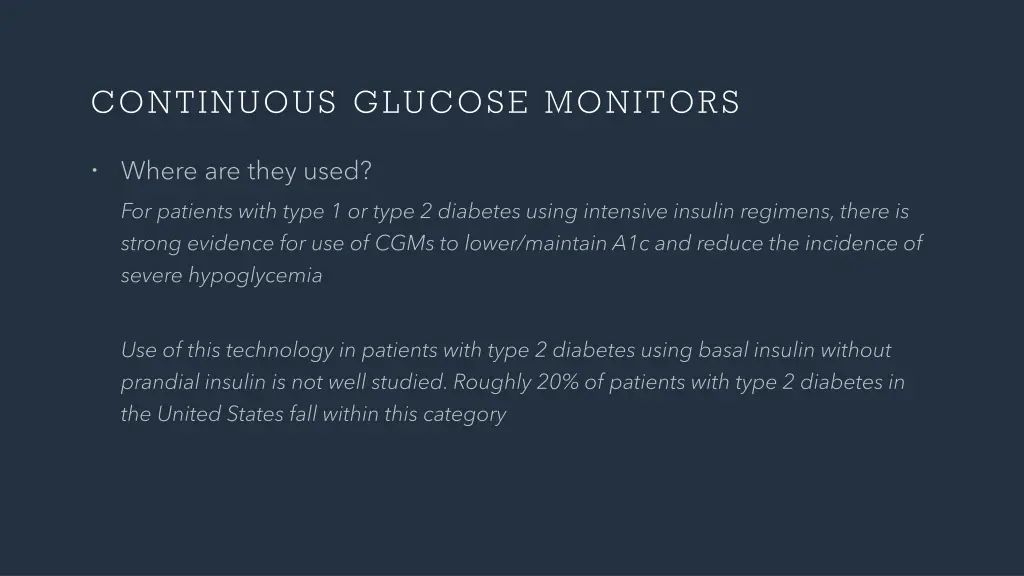 continuous glucose monitors 2