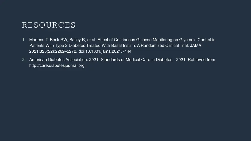 resources