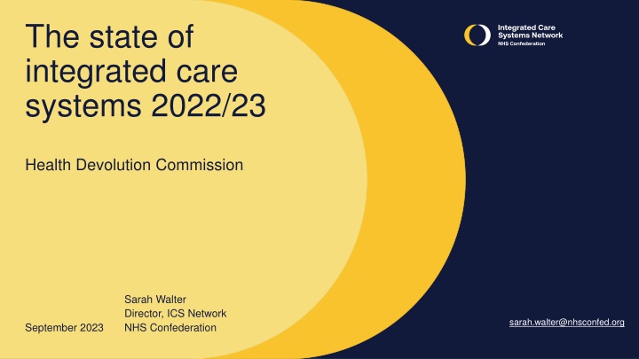 the state of integrated care systems 2022 23