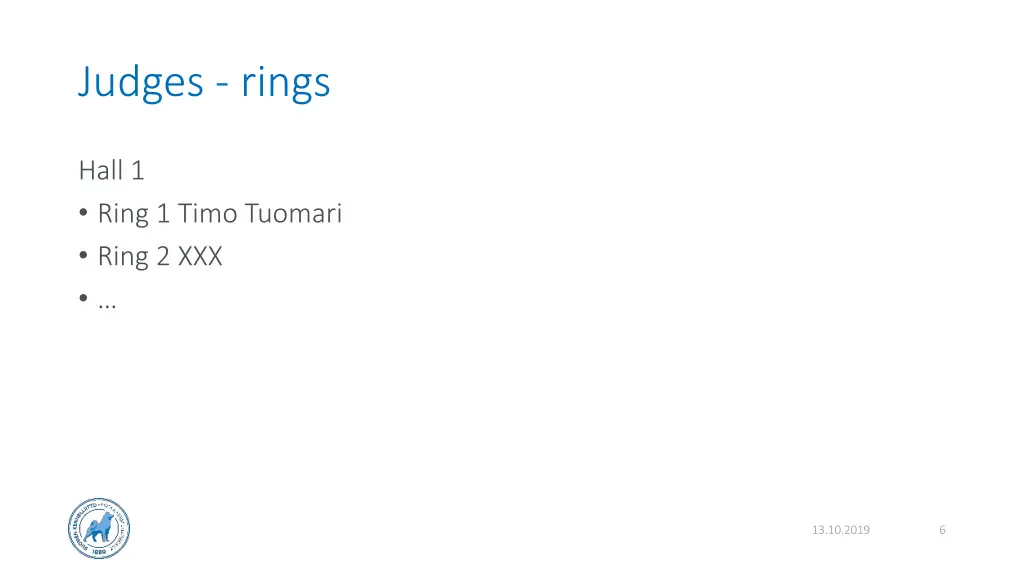 judges rings