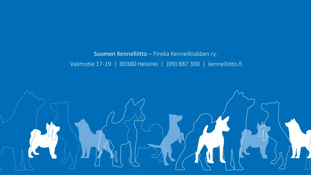 suomen kennelliitto finska kennelklubben ry