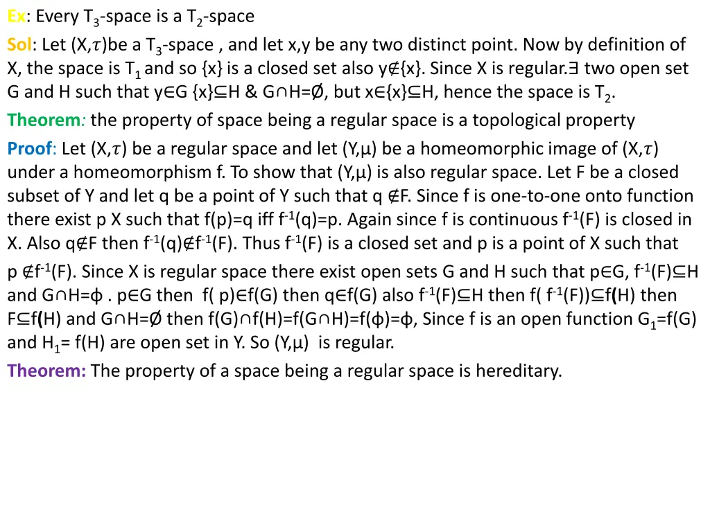 ex every t 3 space is a t 2 space