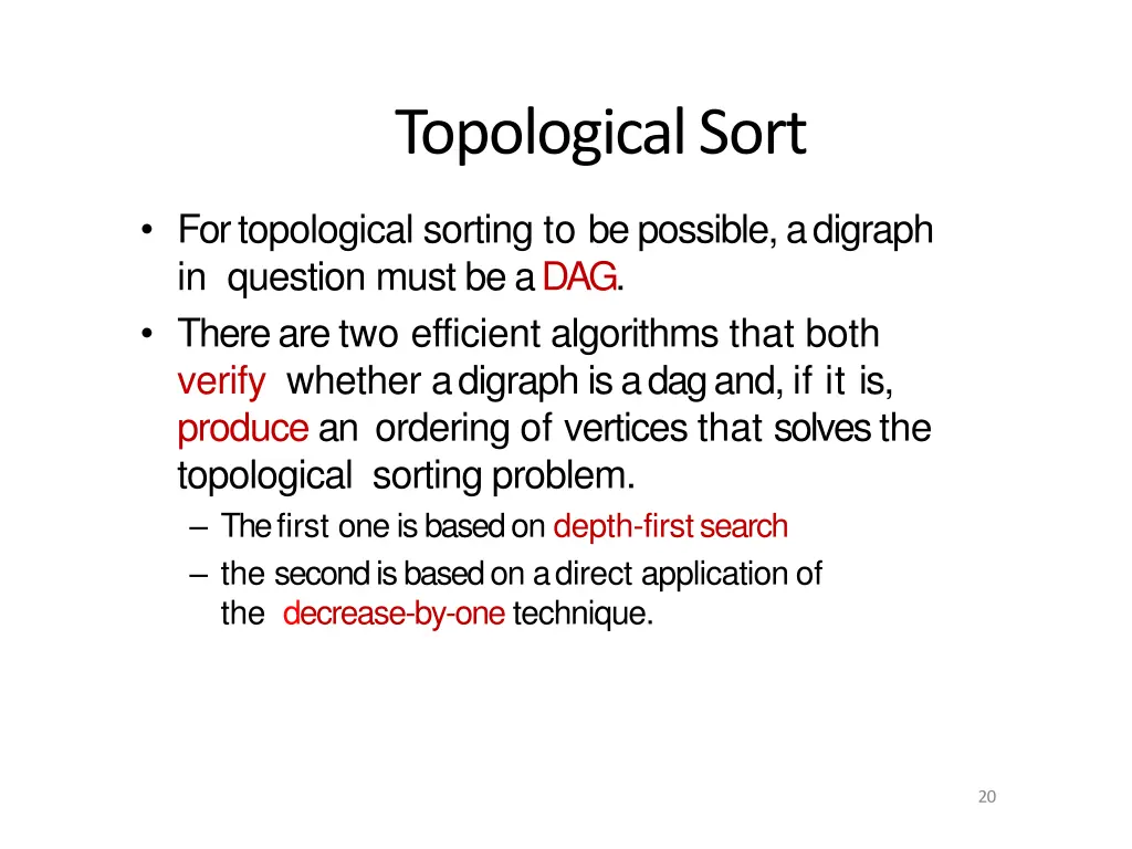 topologicalsort
