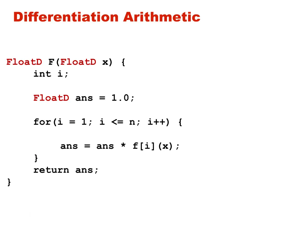 differentiation arithmetic 3