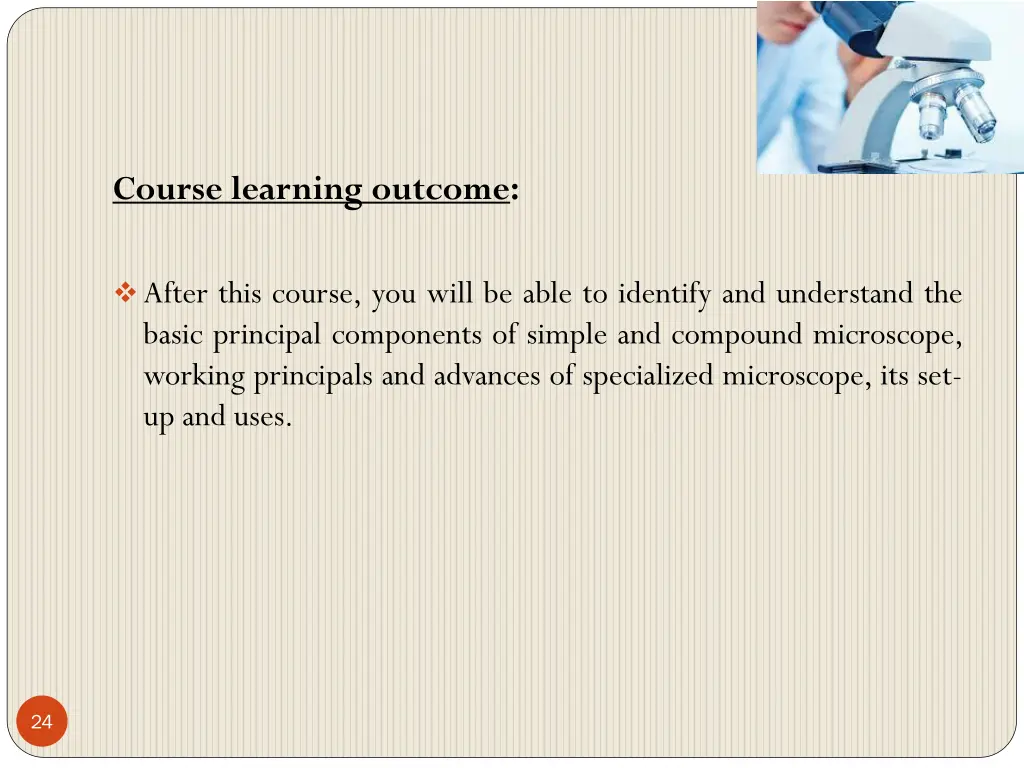 course learning outcome