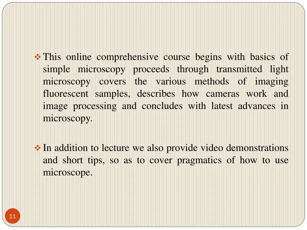 this online comprehensive course begins with