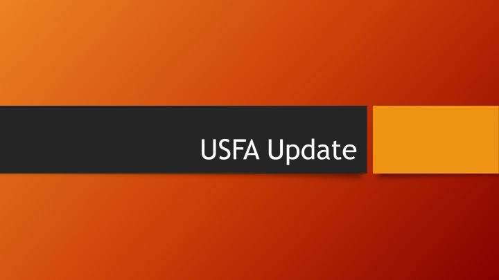 usfa update