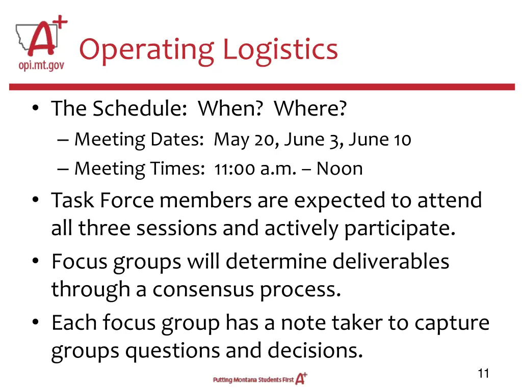 operating logistics