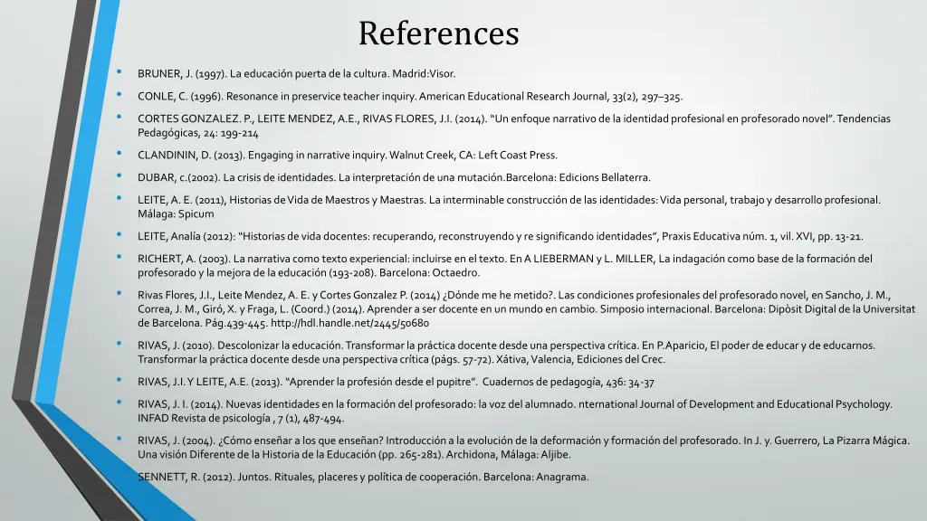 references