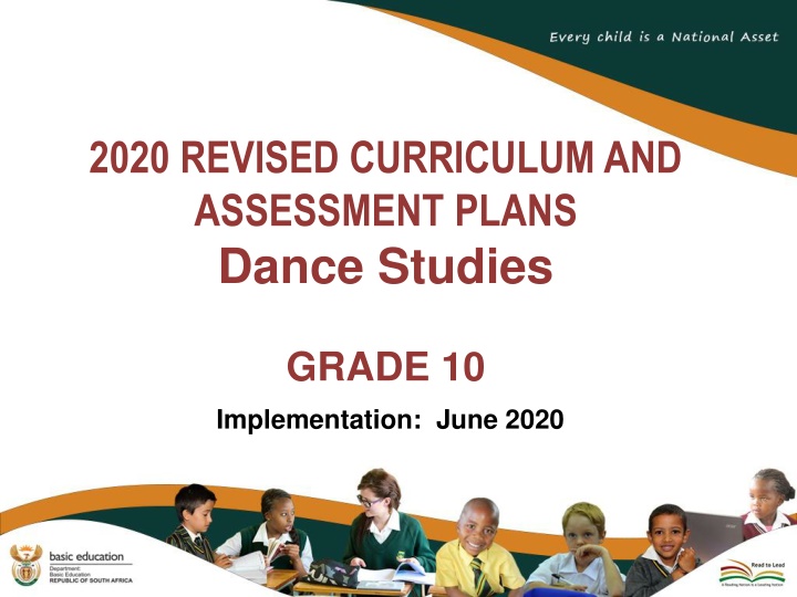2020 revised curriculum and assessment plans