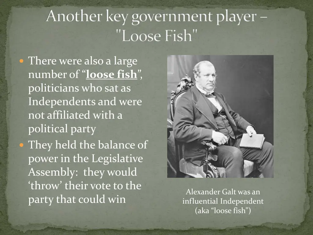 another key government player loose fish