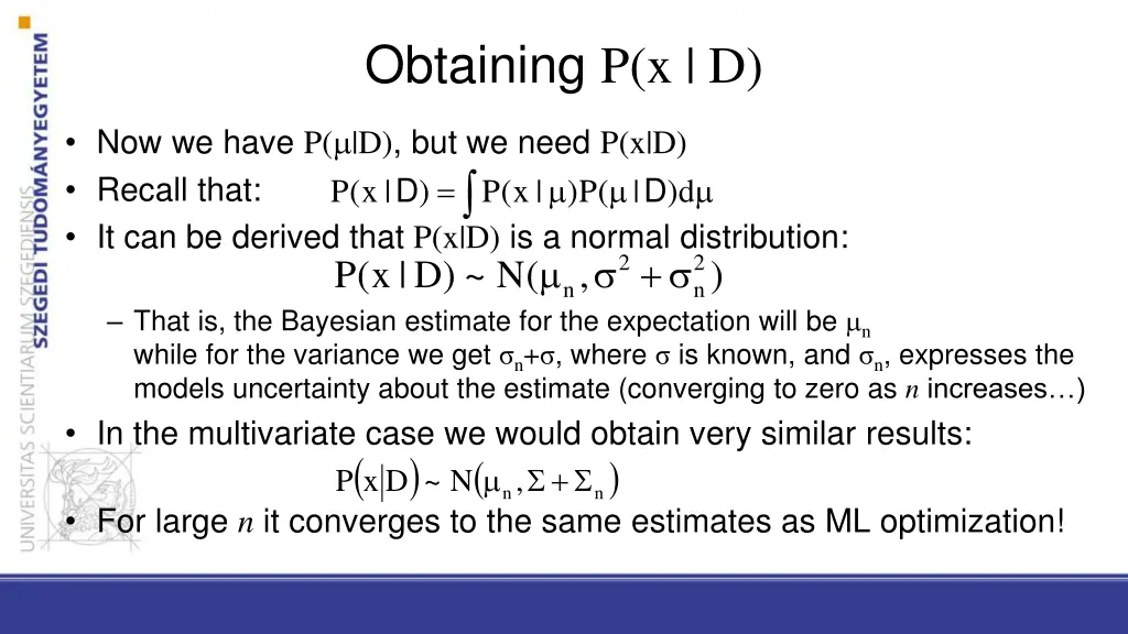 obtaining p x d