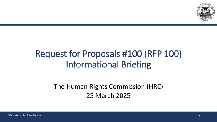 request for proposals 100 rfp 100 request
