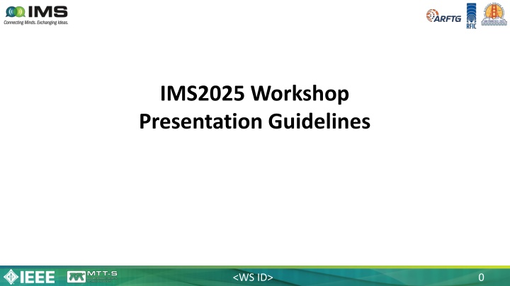 ims2025 workshop presentation guidelines