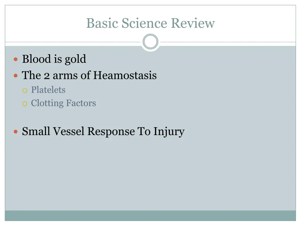 basic science review