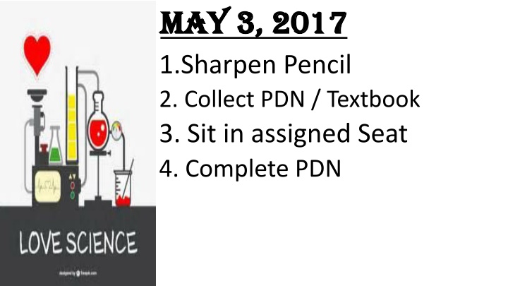may 3 2017 may 3 2017 1 sharpen pencil 2 collect