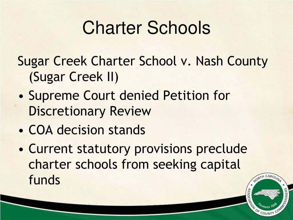 charter schools