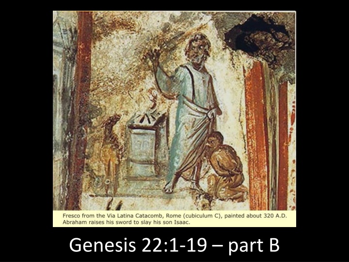 genesis 22 1 19 part b
