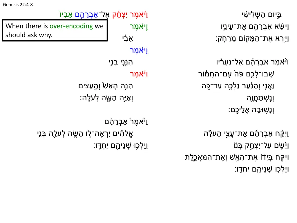 genesis 22 4 8 11