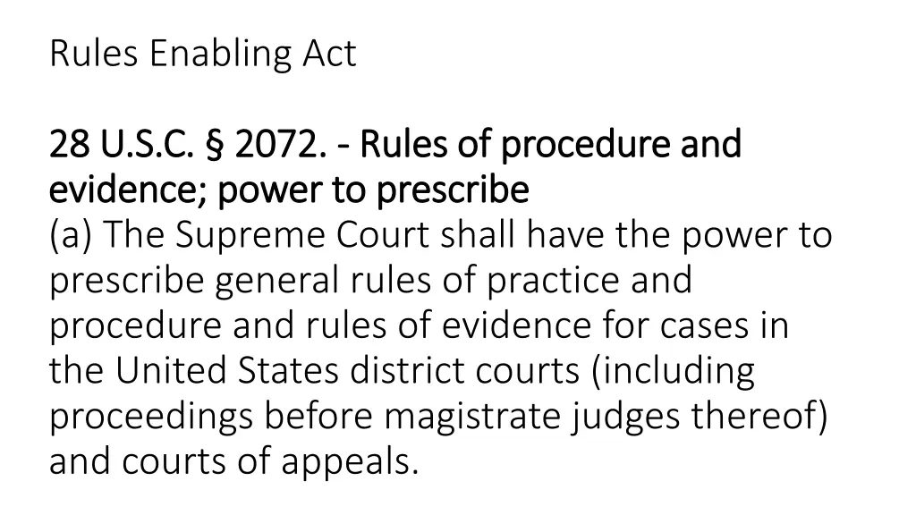 rules enabling act