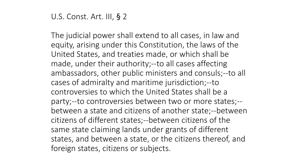 u s const art iii 2