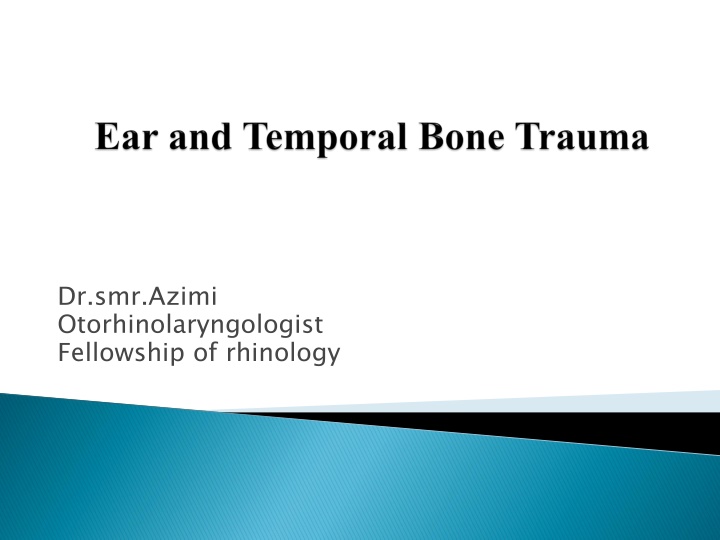 dr smr azimi otorhinolaryngologist fellowship