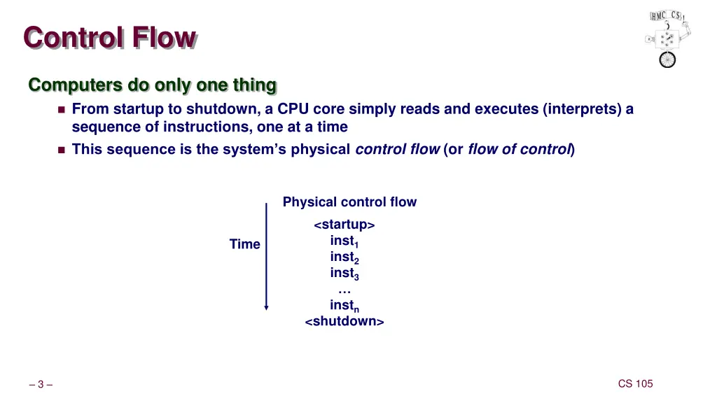control flow